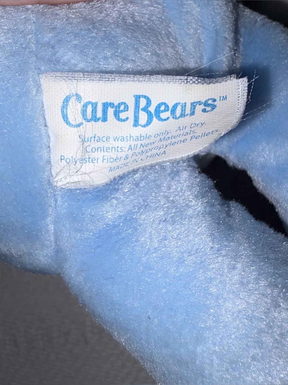 Vintage Care Bears Grumpy Bear Mini Plush Toy 2002 10” Stuffed Animal - Picture 4 of 6